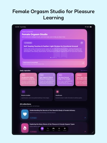 Female Orgasm Booster & Guide iPad screenshot