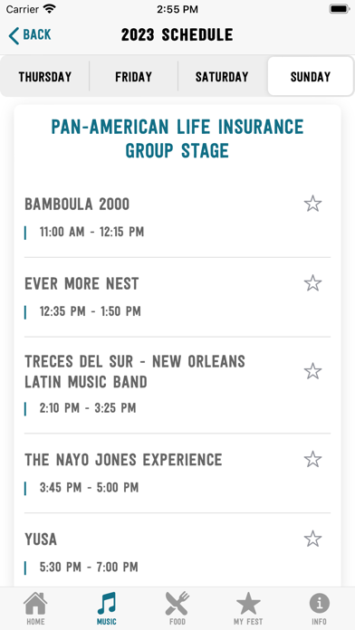French Quarter Festival Screenshot