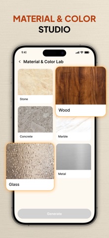 AI Home Interior Decor iPhone screenshot