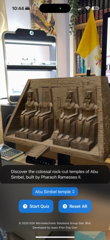 EGK EgyptianMuseum AR screenshot