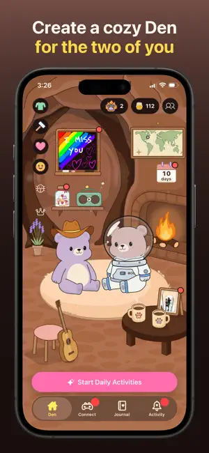 Den: Couples App & Widgets screenshot 1