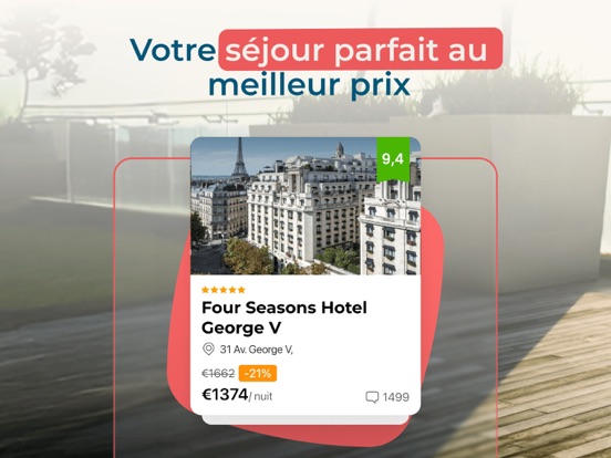 Screenshot #4 pour ZenHotels : offres de séjours