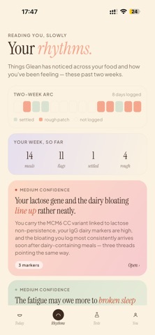 Glean: Gut Health & Bloating screenshot