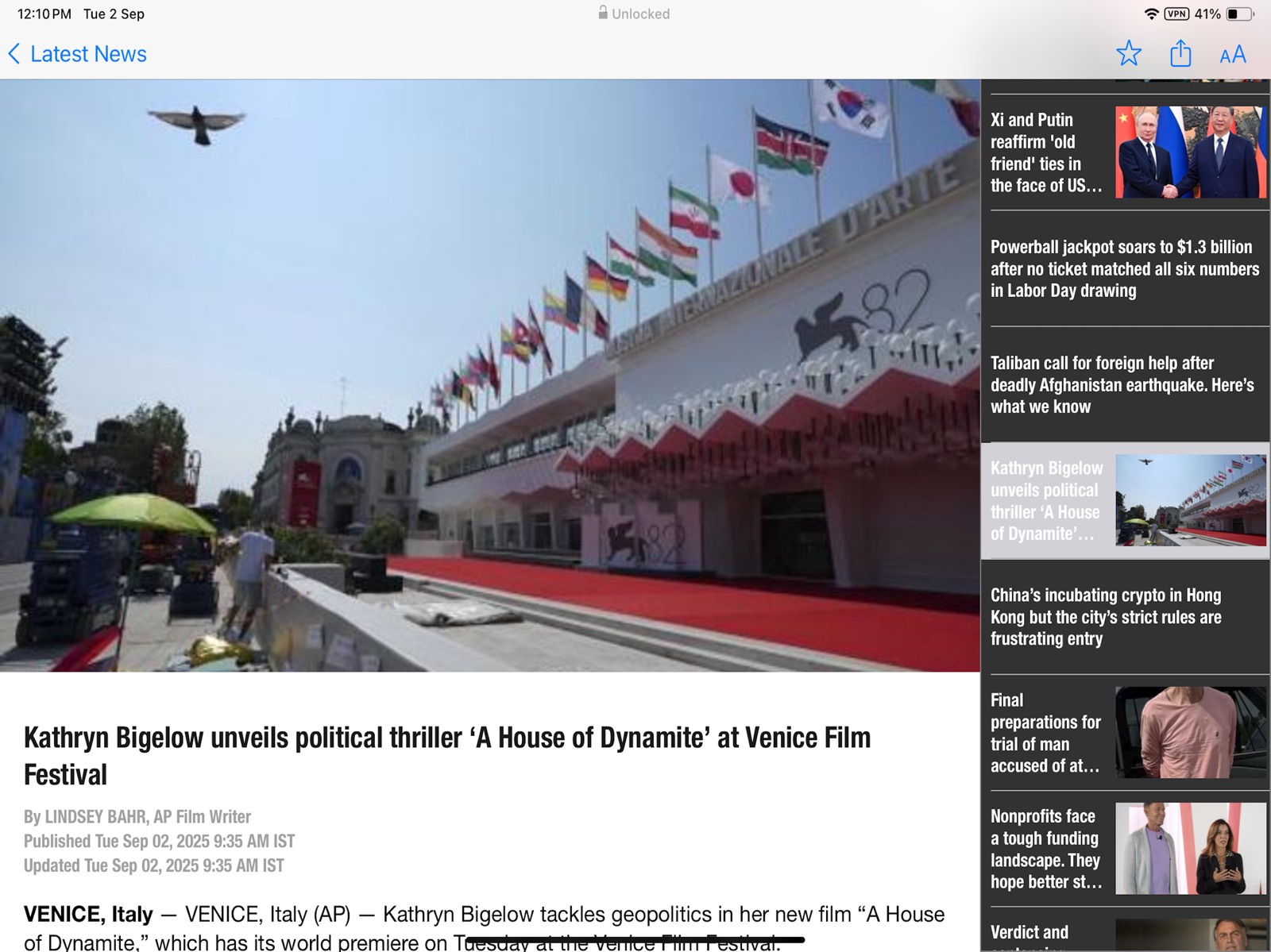 WRAL News Mobile ipad screenshot 3