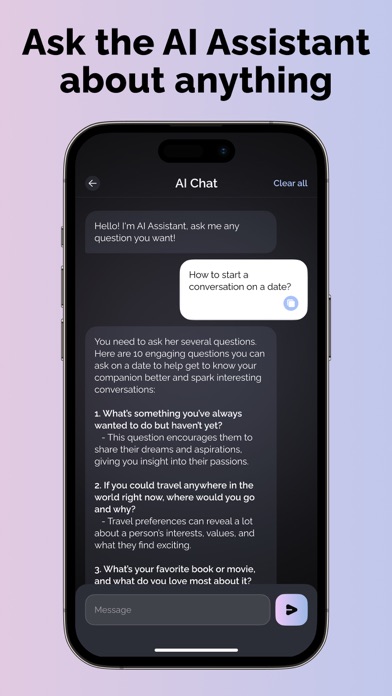 Rizz AI App: Flirt Assistant Screenshot