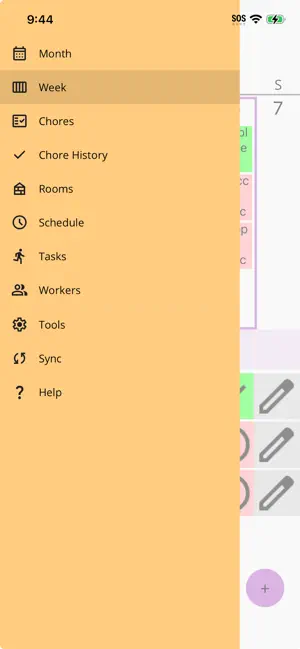 Chore Calendar screenshot 2
