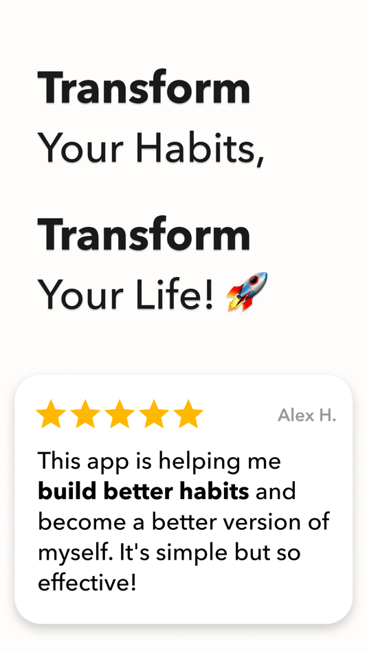 #1. Daily Habit Tracker - Routine (iOS) By: Fatma TIRNAVALI