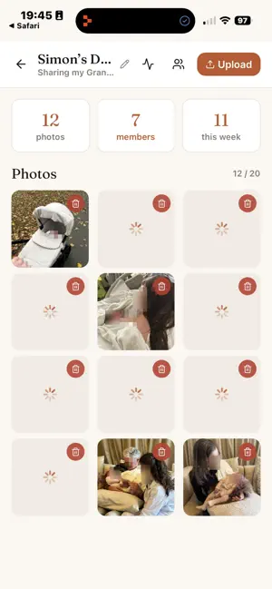 SafeCircle Family Photos screenshot 1