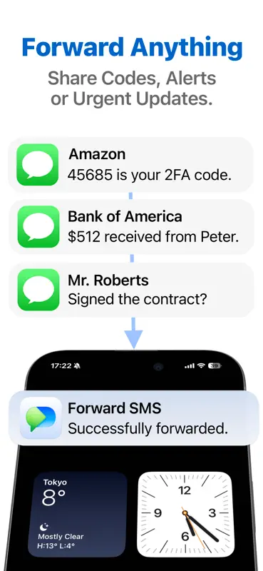 SMS Forwarder: Forward SMS screenshot 2 of 6