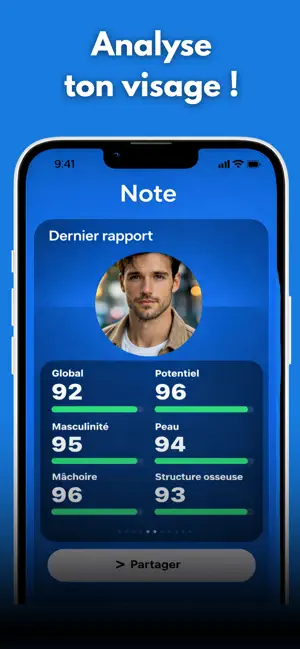GlowUp – Taille & Attractivité iPhone screenshot 1
