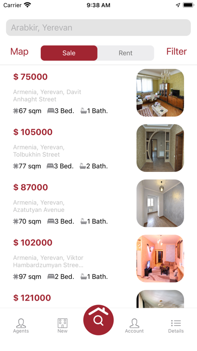 1SQ Realty Screenshot