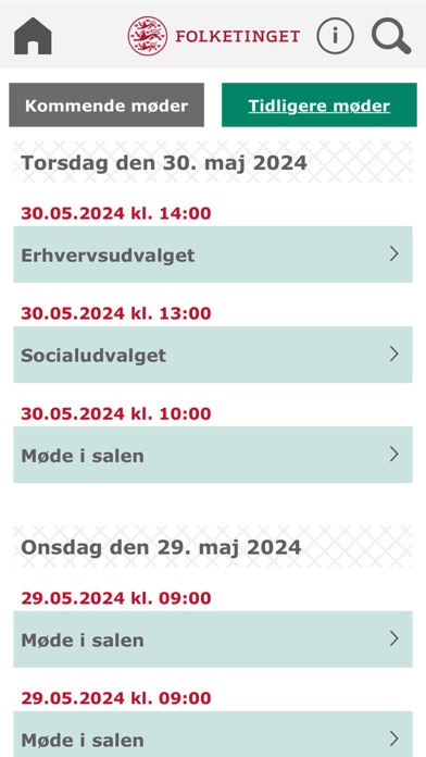 Tv fra Folketinget Screenshot