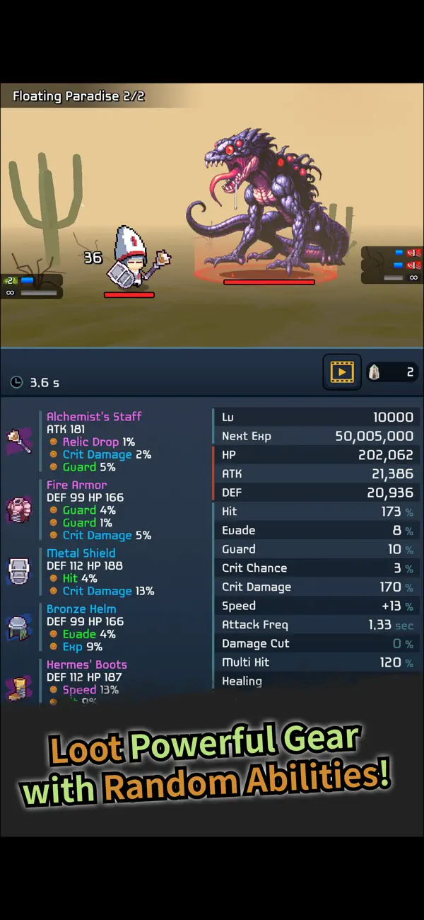 #2. Hack&Slash Frontier (iOS) Ved: Isao Nakamura