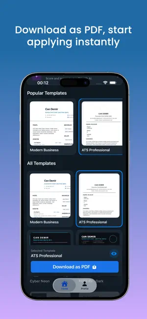 CV Maker - Build Your Resume screenshot 3