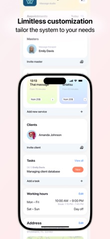 Maetry Console: Booking & CRM iPhone screenshot