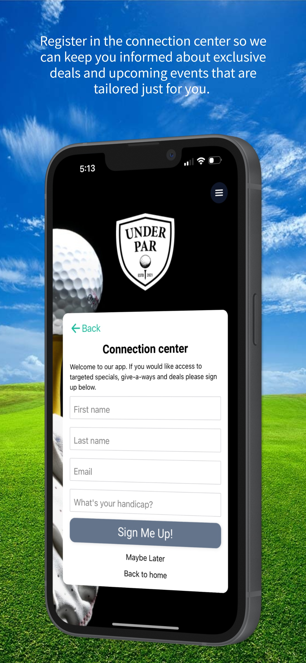Under Par Golf - MI screenshot 3