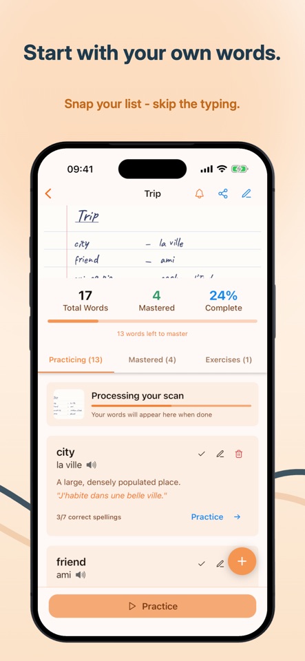 Snap to Learn - Vocab by Photo screenshot 2