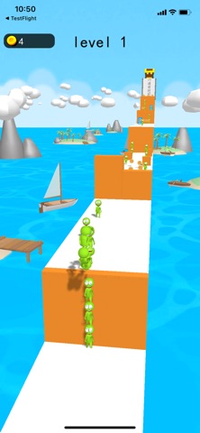 Rubber Man Rush iPhone screenshot