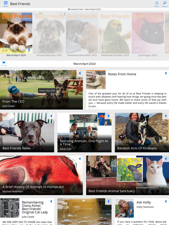 Best Friends Magazine iPad screenshot 6 - Lifestyle app