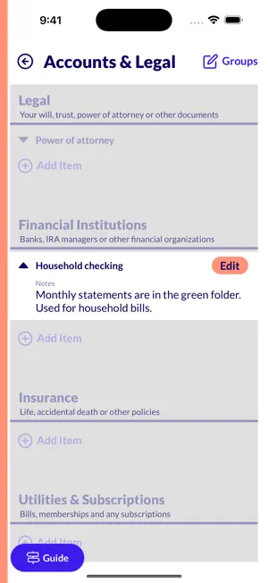 Forethought Personal screenshot 4