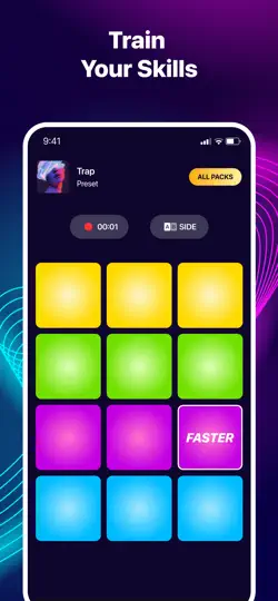 Captura de pantalla de Music Pads: Beat Maker Machine en iPhone 5
