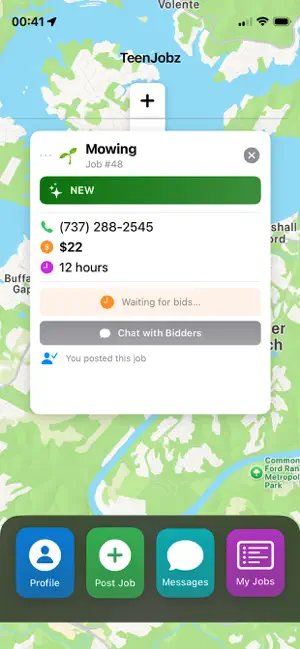 Teenjobz screenshot 2