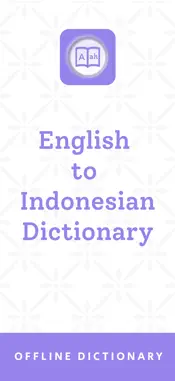 Indonesian Dictionary App screenshot 1
