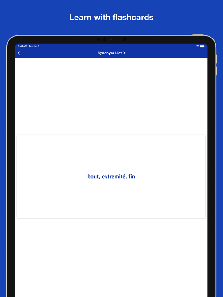 #8. Mastering French Synonyms (iOS) Av: Huong Nguyen
