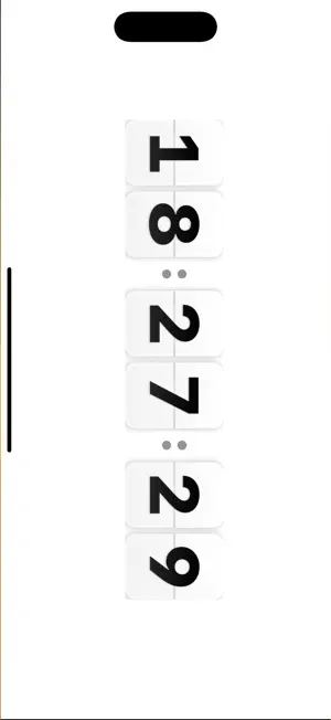 Flip Clock - Minimal Time screenshot 2