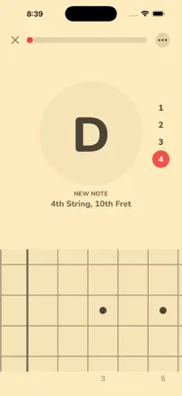 Fret Pro Guitar Notes Trainer: Screenshot 1 von 4