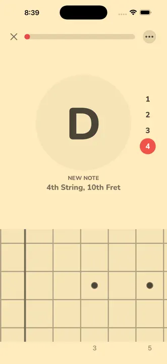 Fret Pro Guitar Notes Trainer: Screenshot 1 von 4