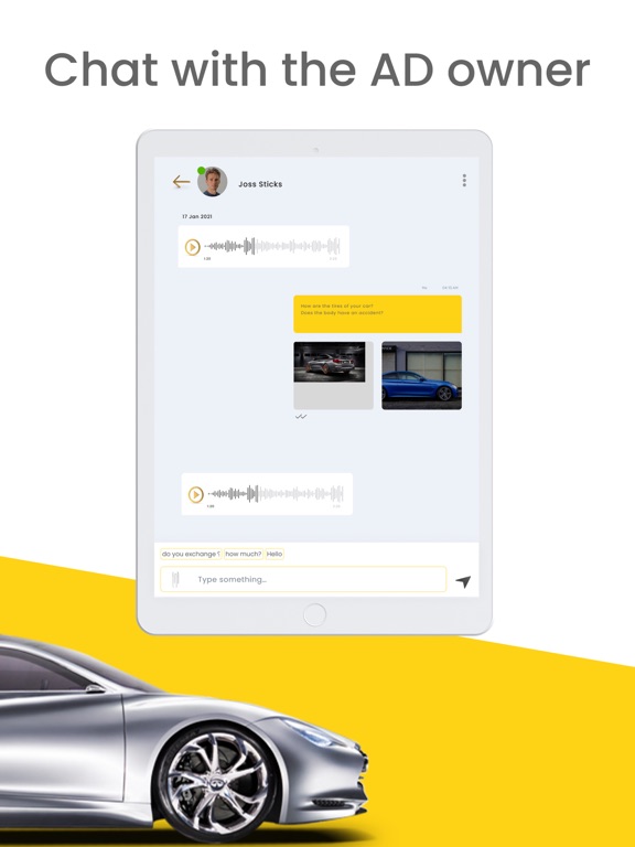 Sawda iPad screenshot 1 - Shopping app