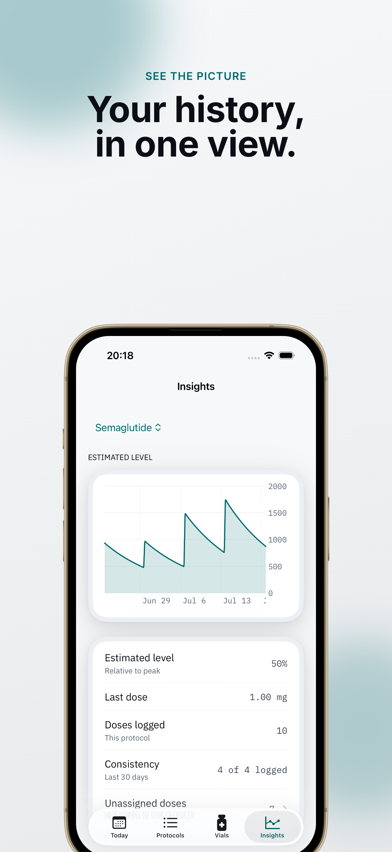 Peptra: Peptide Dose Tracker screenshot 4