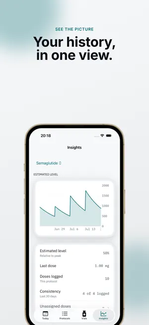 Peptra: Peptide Dose Tracker screenshot 4
