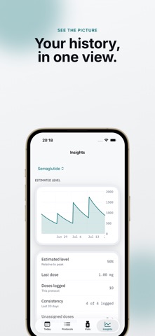 Peptra: Peptide Dose Tracker Screenshot 4 of 5