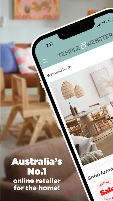 Temple & Webster screenshot 1 of 7