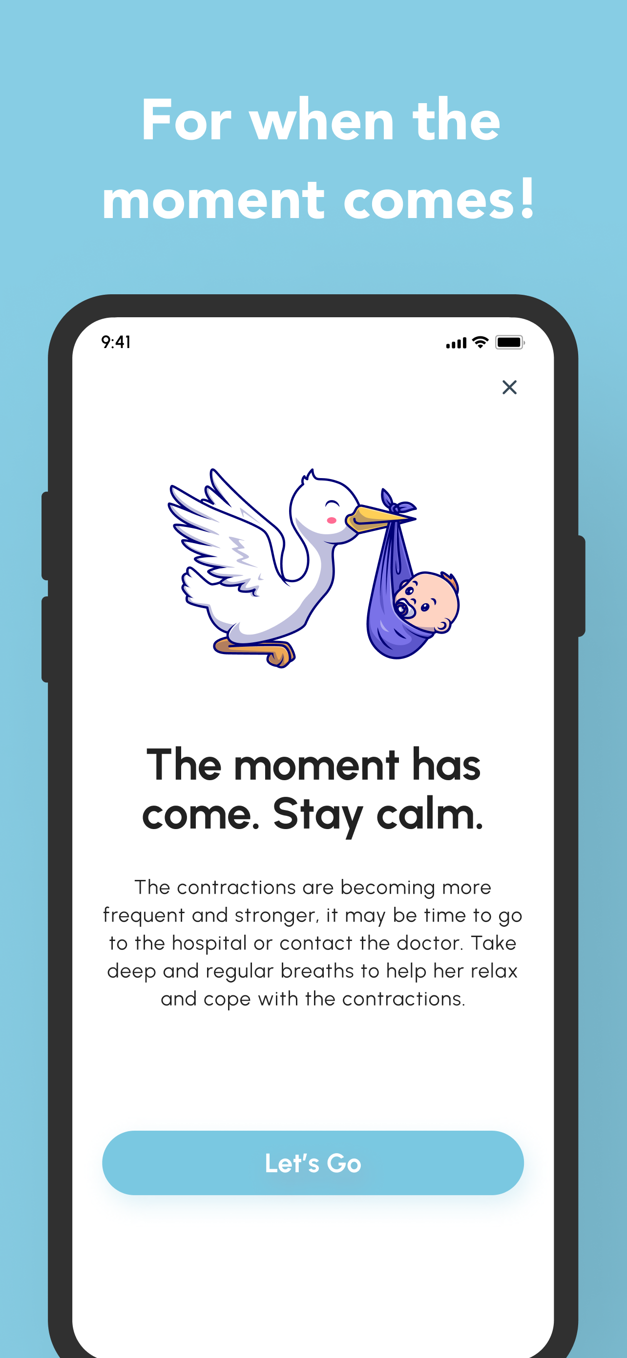 Contraction Tracker Counter