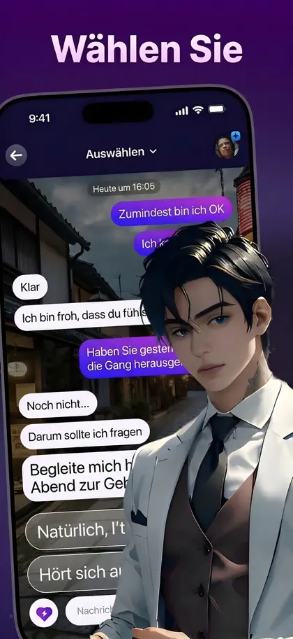 Screenshot 5 von 6 zu ChaChat: Talk to AI Chatbot