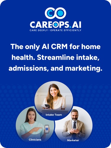 CAREOPS.AI - Home Health CRM iPad screenshot