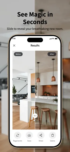 AI Interior Design - Deqor iPhone screenshot 6