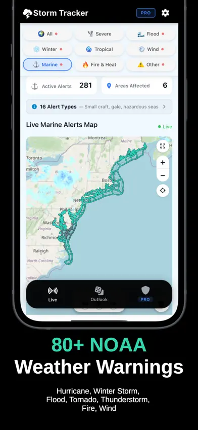 Weather Alerts by RidgeLabs screenshot 4
