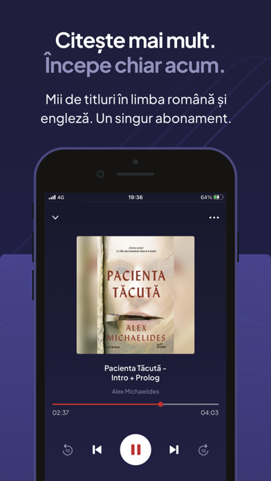 Voxa: Audiobooks & E-books Screenshot