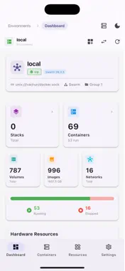 Portainer Mobile: Docker Admin screenshot 5