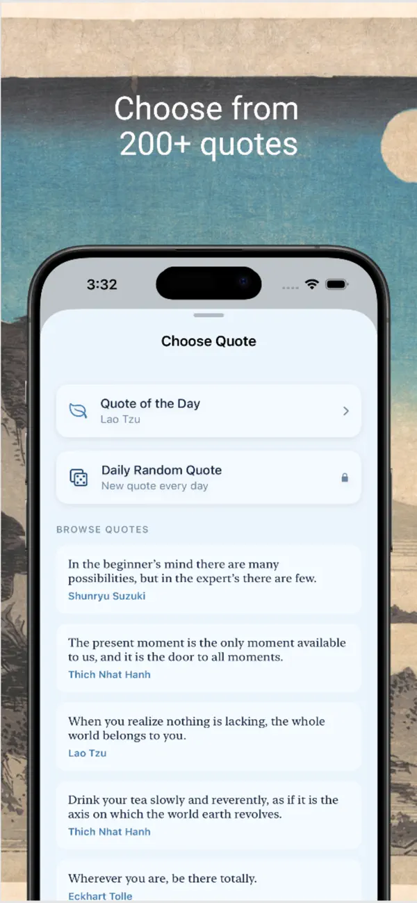 #3. Zen Widgets (iOS) Oleh: Stephen Chien