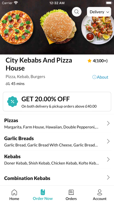 City Kebabs And Pizza House Screenshot