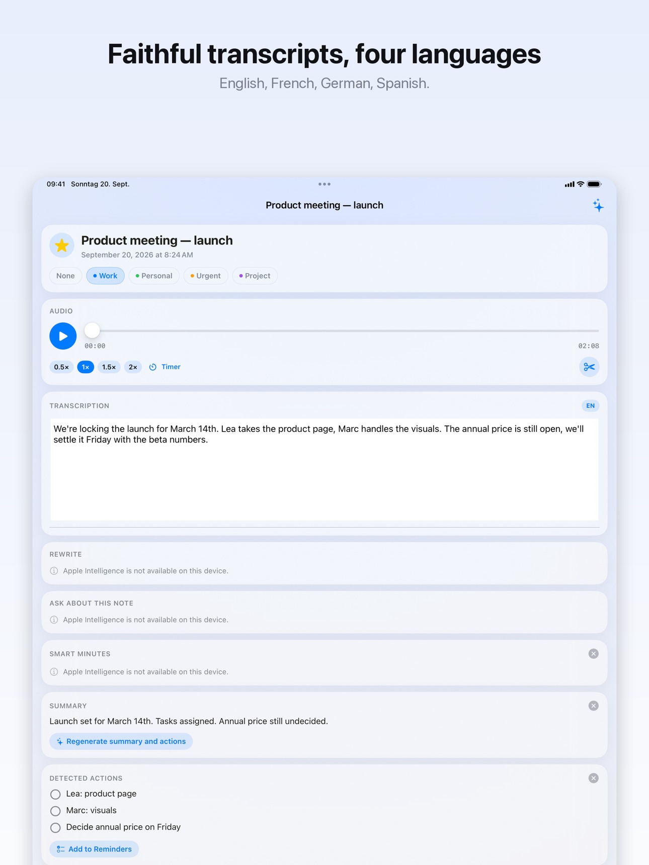 Screenshot 10 of NotaVox