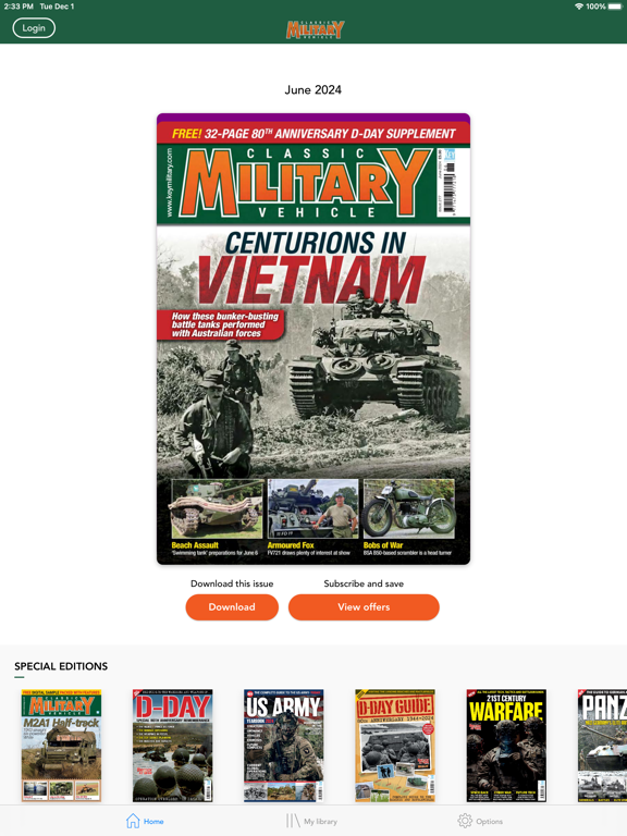 Screenshot #5 pour Classic Military Vehicle Mag.