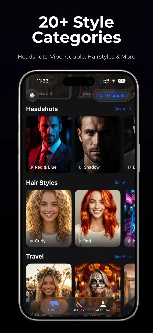 Screenshot #3 pour AI Photo Studio: Gusto