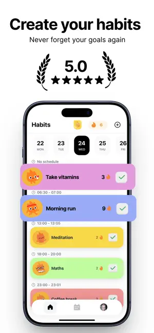 OnFire – Habit Tracker screenshot 1