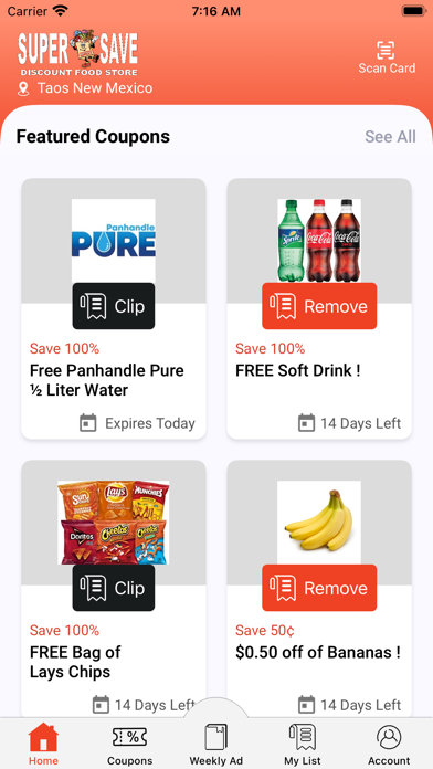 Super Save Food Stores NM Screenshot
